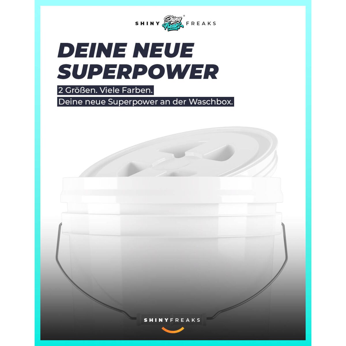 chemicalworkz Performance Buckets Wascheimer 3,5GAL Weiß