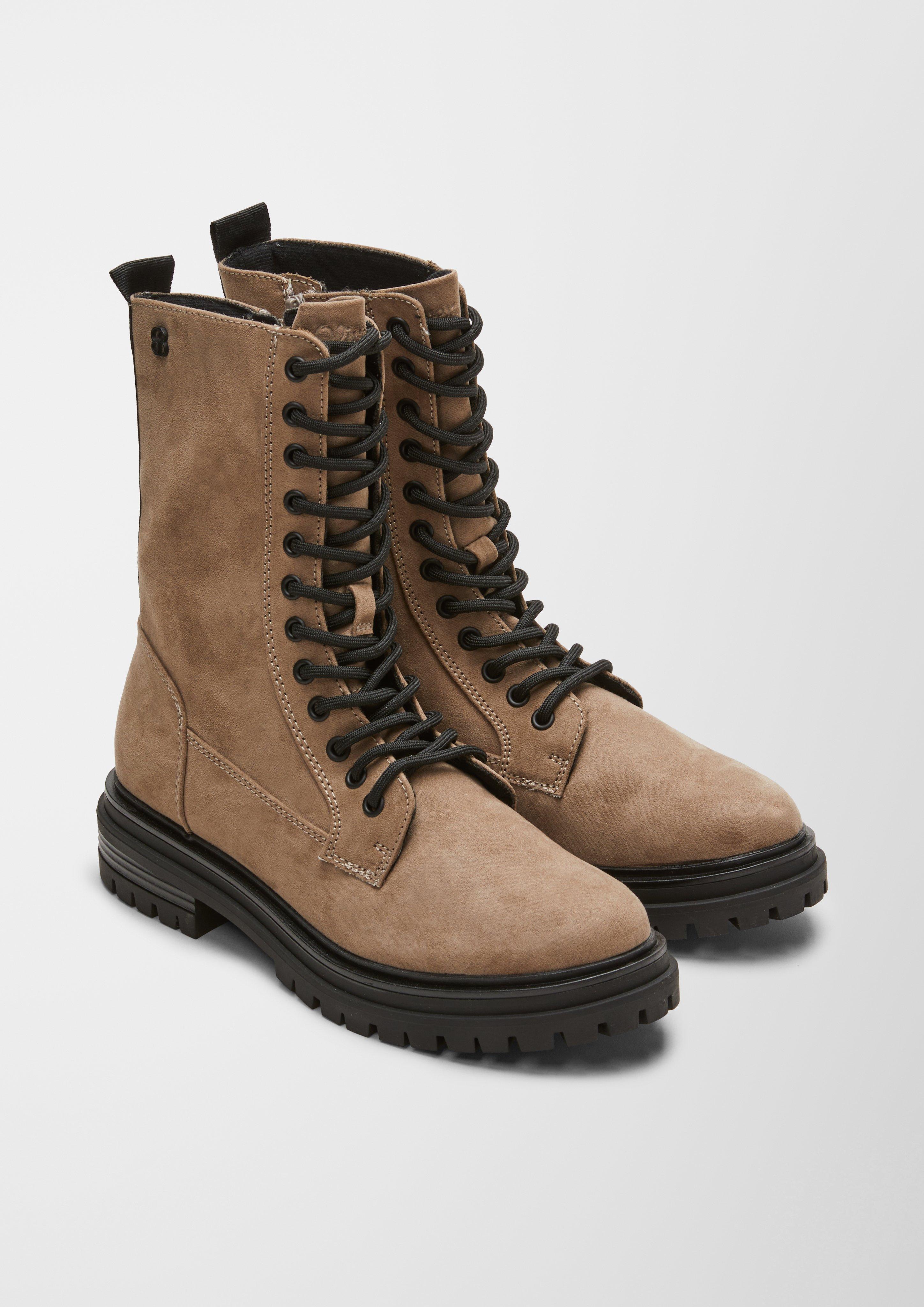Boots aus Velours  6006565-341