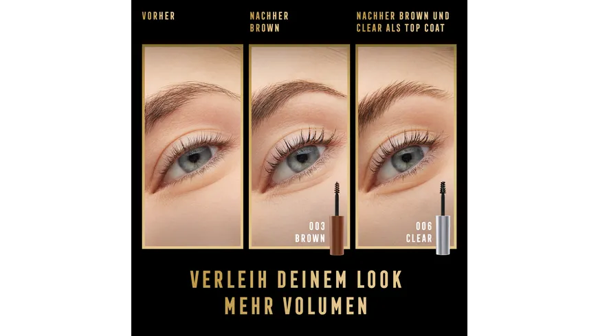 MAX FACTOR 2000 Calorie Brow Sculpt Augenbrauengel 05 - Black Brown