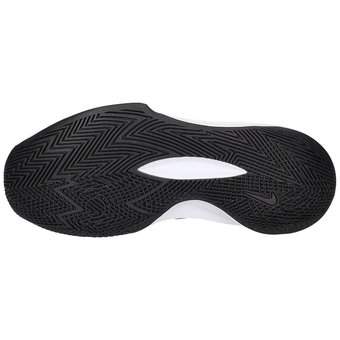 Nike Precision 6 Basketball in schwarz