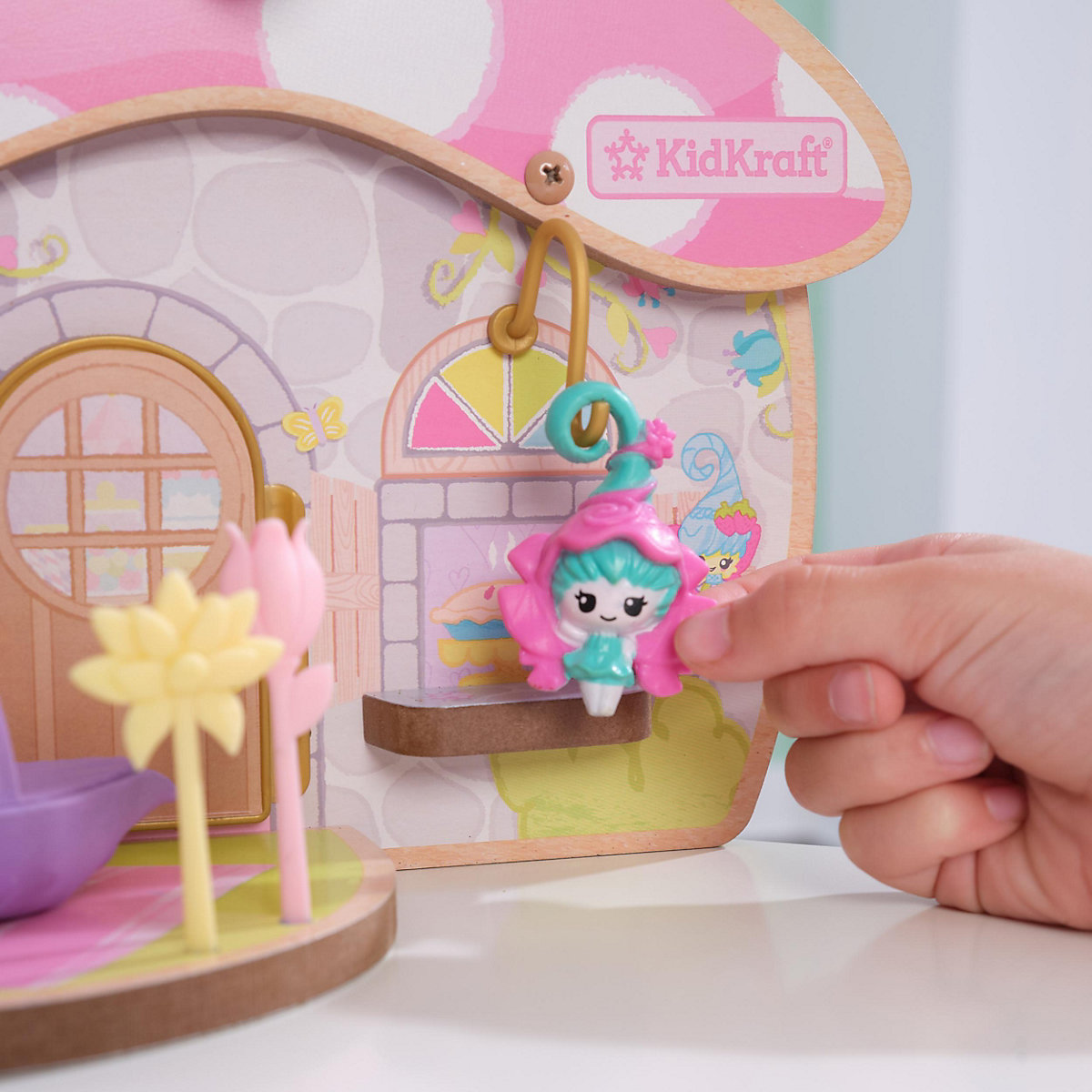 Lil' Green World Ferris Wheel Fairy Cottage