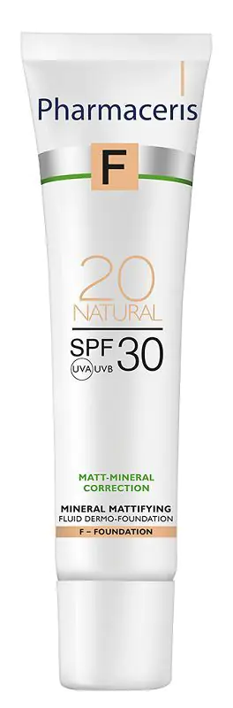 Pharmaceris F Mineral Mattifying Dermo-Fluid SPF30 20 Naturlig