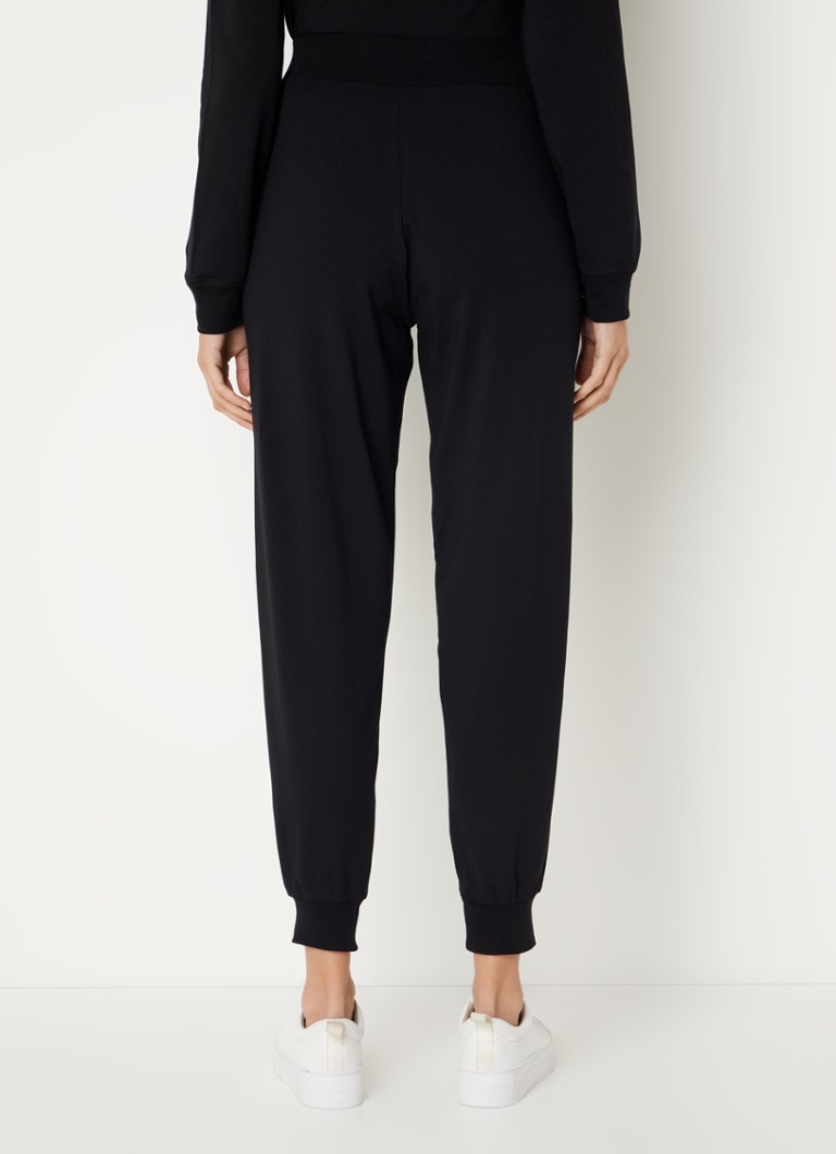 Pantaloni de trening HUGO BOSS Shuffle cu talie înaltă, croială slim, cu logo