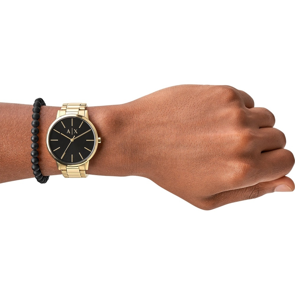 Armani Exchange Montre pour hommes Acier inoxydable Montre