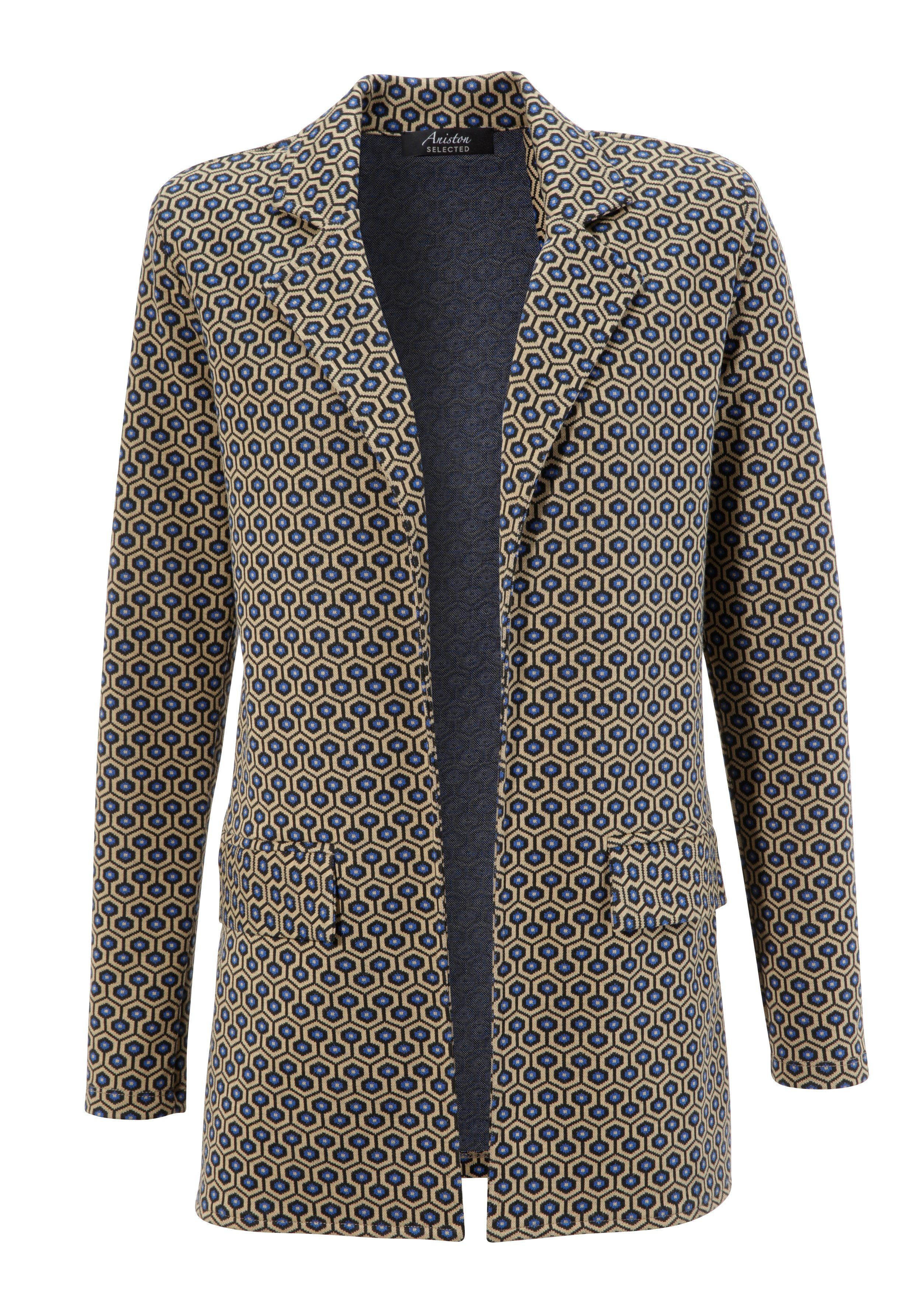 Aniston SELECTED Longblazer mit Schulterpolstern
