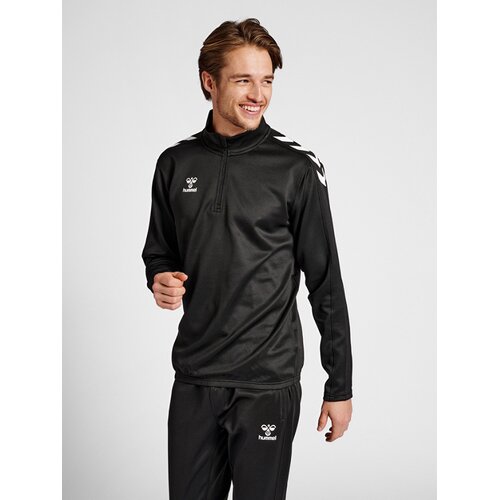 HERREN SWEATSHIRT HMLCORE XK HALF ZIP POLY SWEAT