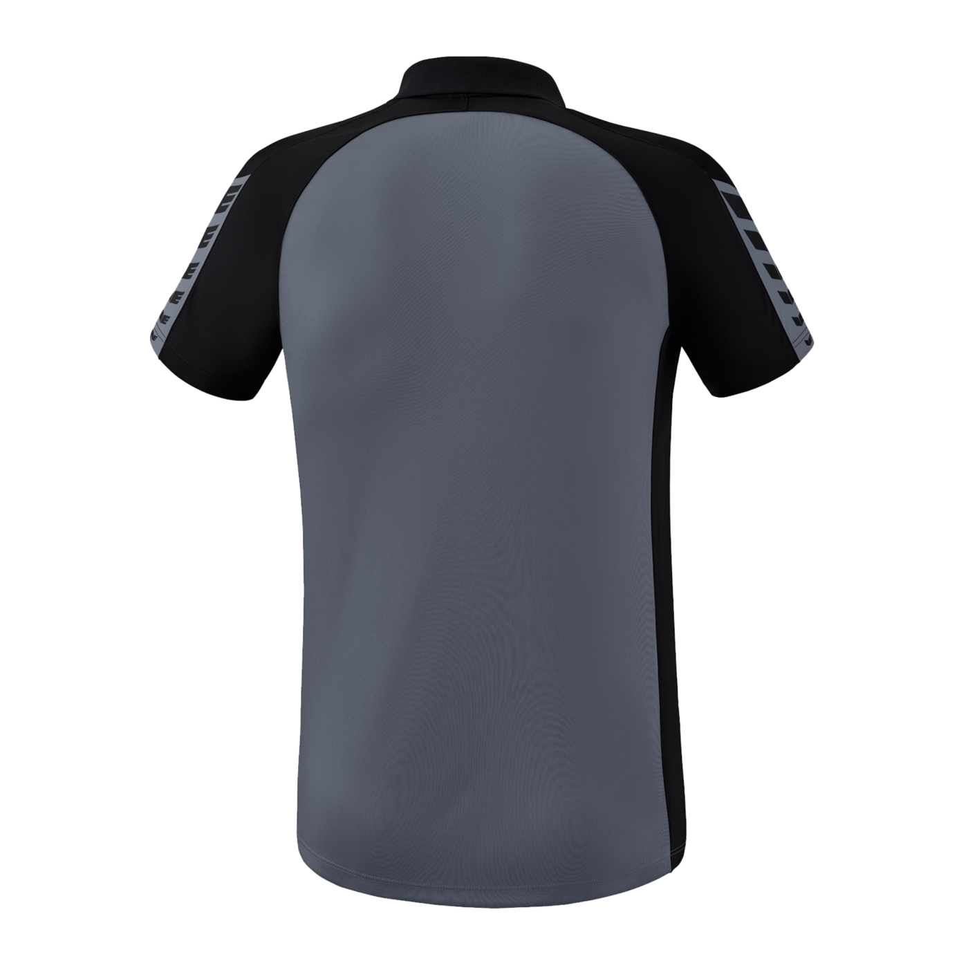 Erima Six Wings Poloshirt Grau Schwarz