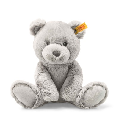 Bearzy Teddybär, 28 cm, hellgrau
