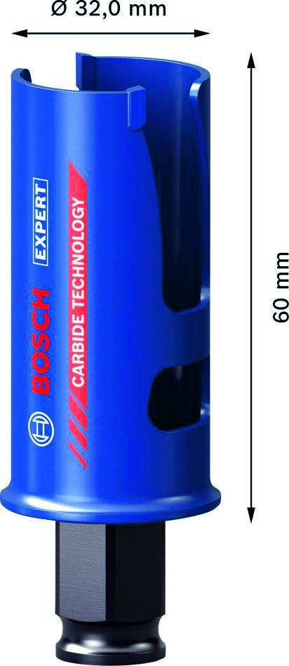 Carotă Bosch Blue Accessories 2608900456 Expert Construction Material 32 x 60 mm