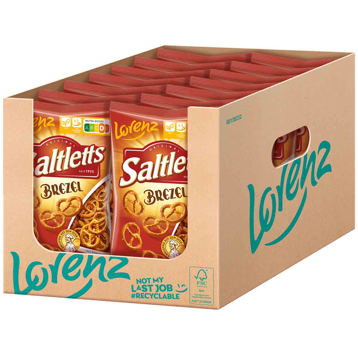 Saltletts Brezel 200g