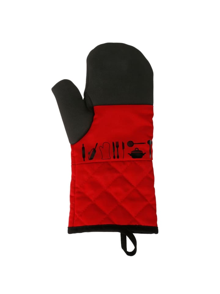 Secret de Gourmet Küchenhandschuh in rot günstig kaufen onesize