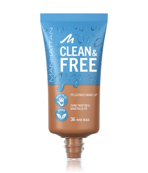 Manhattan Clean & Free Flüssige Foundation-30 ml