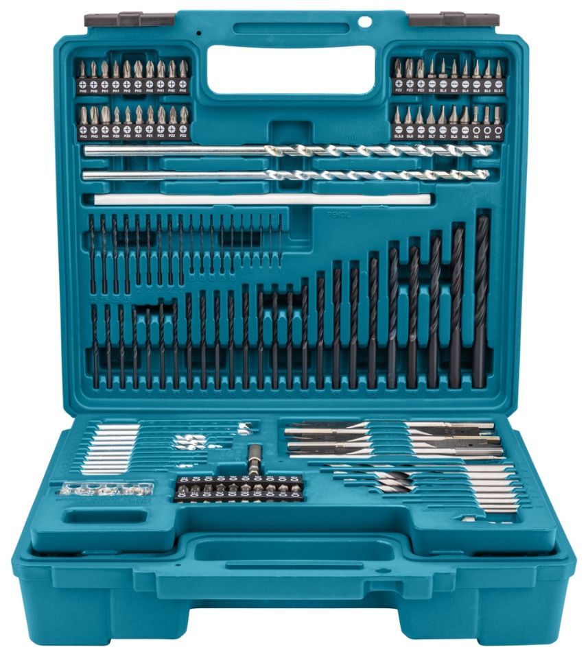 Makita Tilbehør E-06270 Bore-/skruebitssæt 212 dele