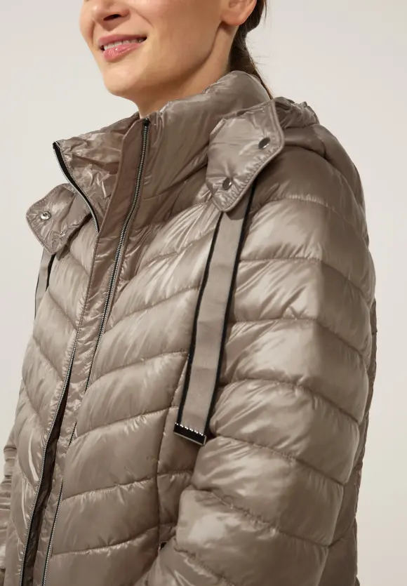 Street One Kurze Steppjacke mit Kapuze