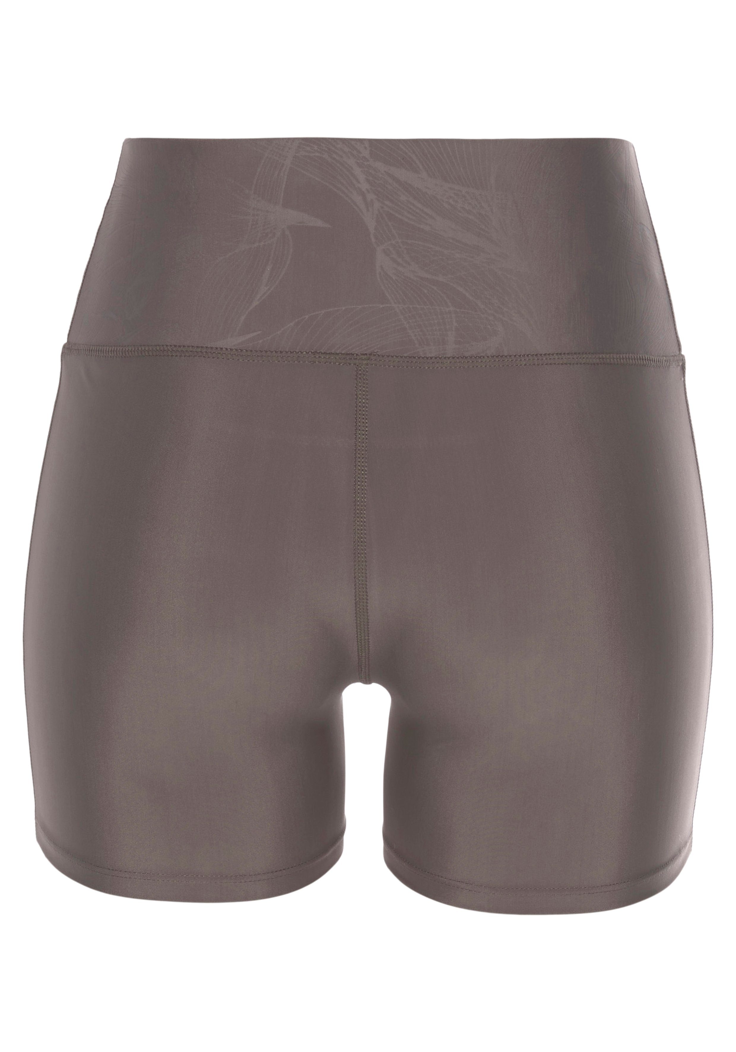 LASCANA ACTIVE Funktionsshorts mit gemustertem Bund