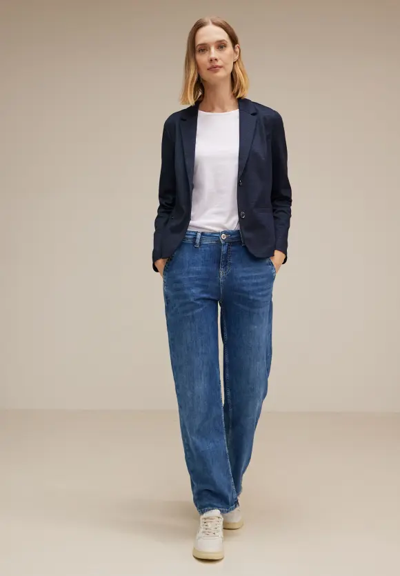Street One Blazer in Melangeoptik