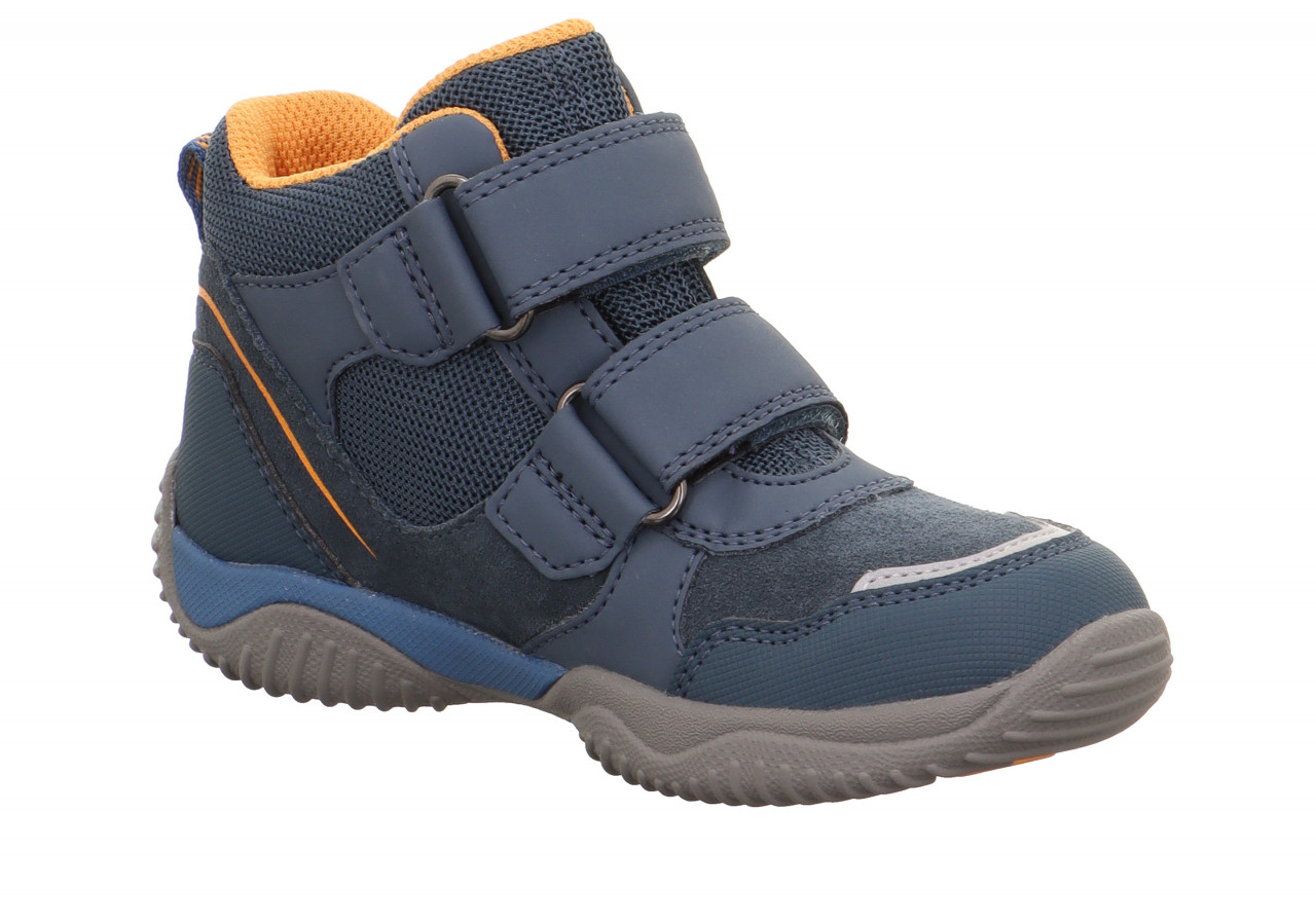 STORM - Blau/OrangeSneaker high mit Klettverschluss