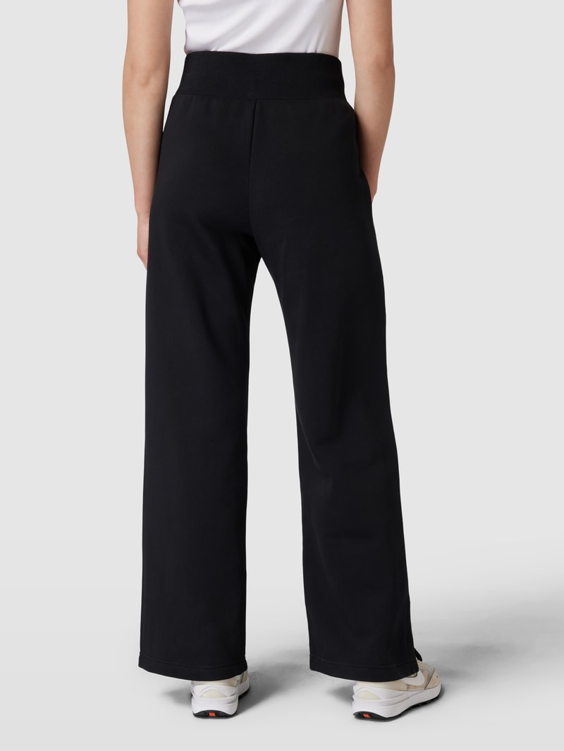 Sweatpants mit Tunnelzug in schwarz