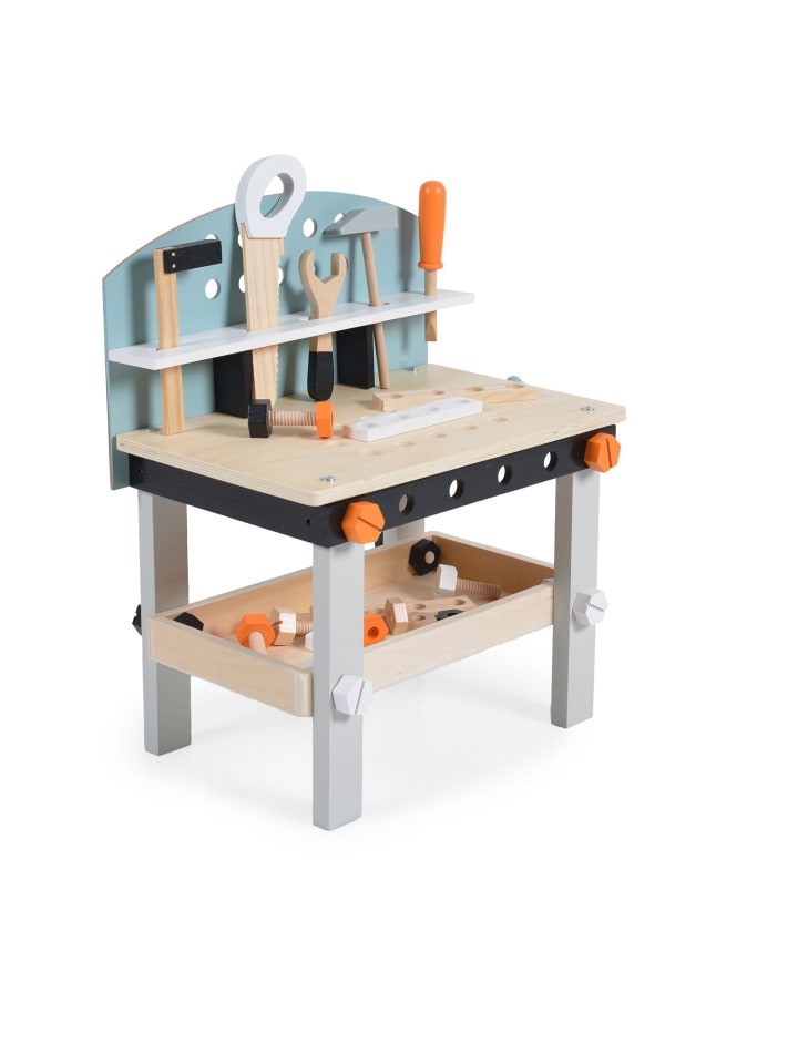 Moni Kinderwerkbank 1176 Holz in bunt günstig kaufen onesize