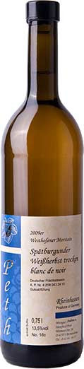 2022 Spätburgunder blanc de noir Spätlese trocken - Weingut Peth