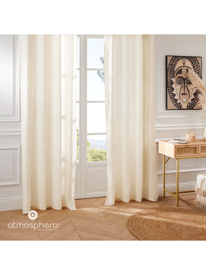 Atmosphera Créateur d'intérieur Vorhang in beige günstig kaufen onesize