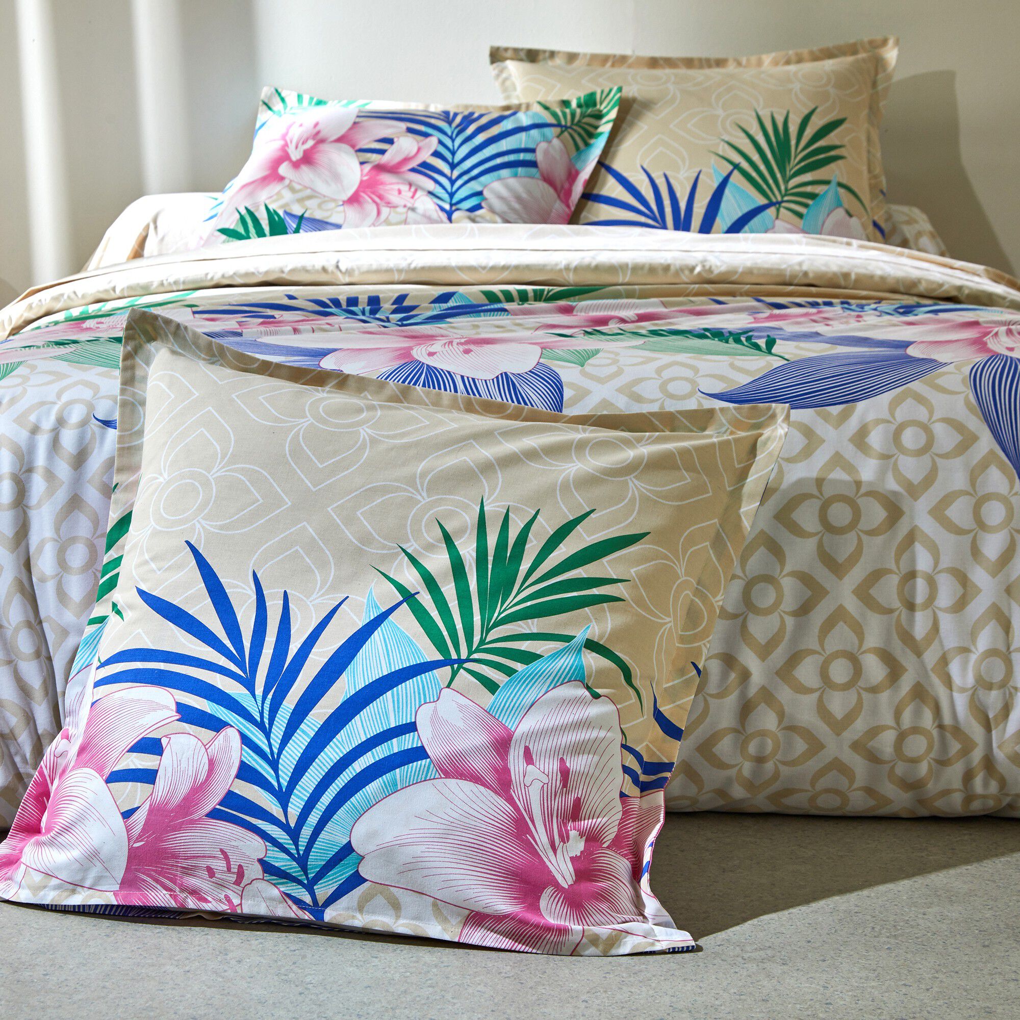 Linge de lit Hawaï en coton