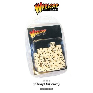30 Ivory D6 (10mm)