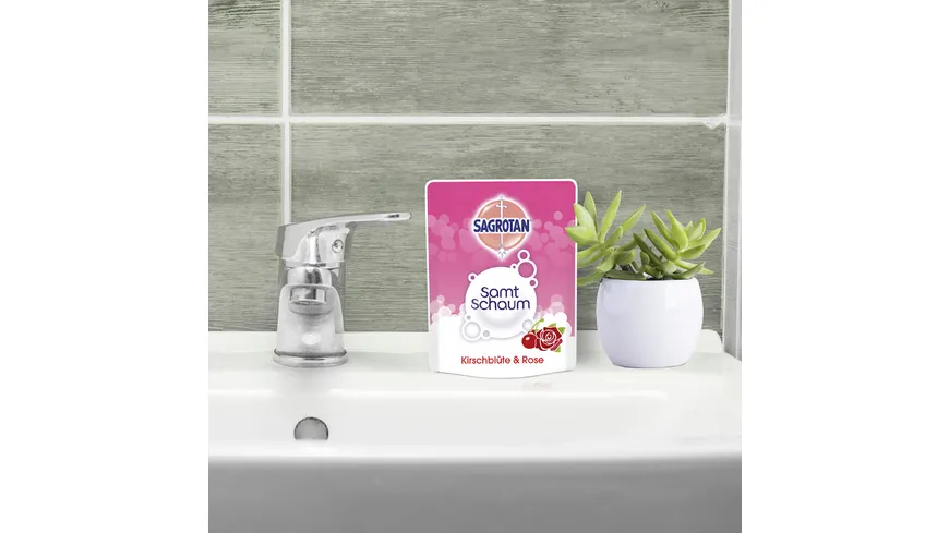 Sagrotan Samtschaum Nachfüller Kirschblüte&Rose 250 ml 250 ml