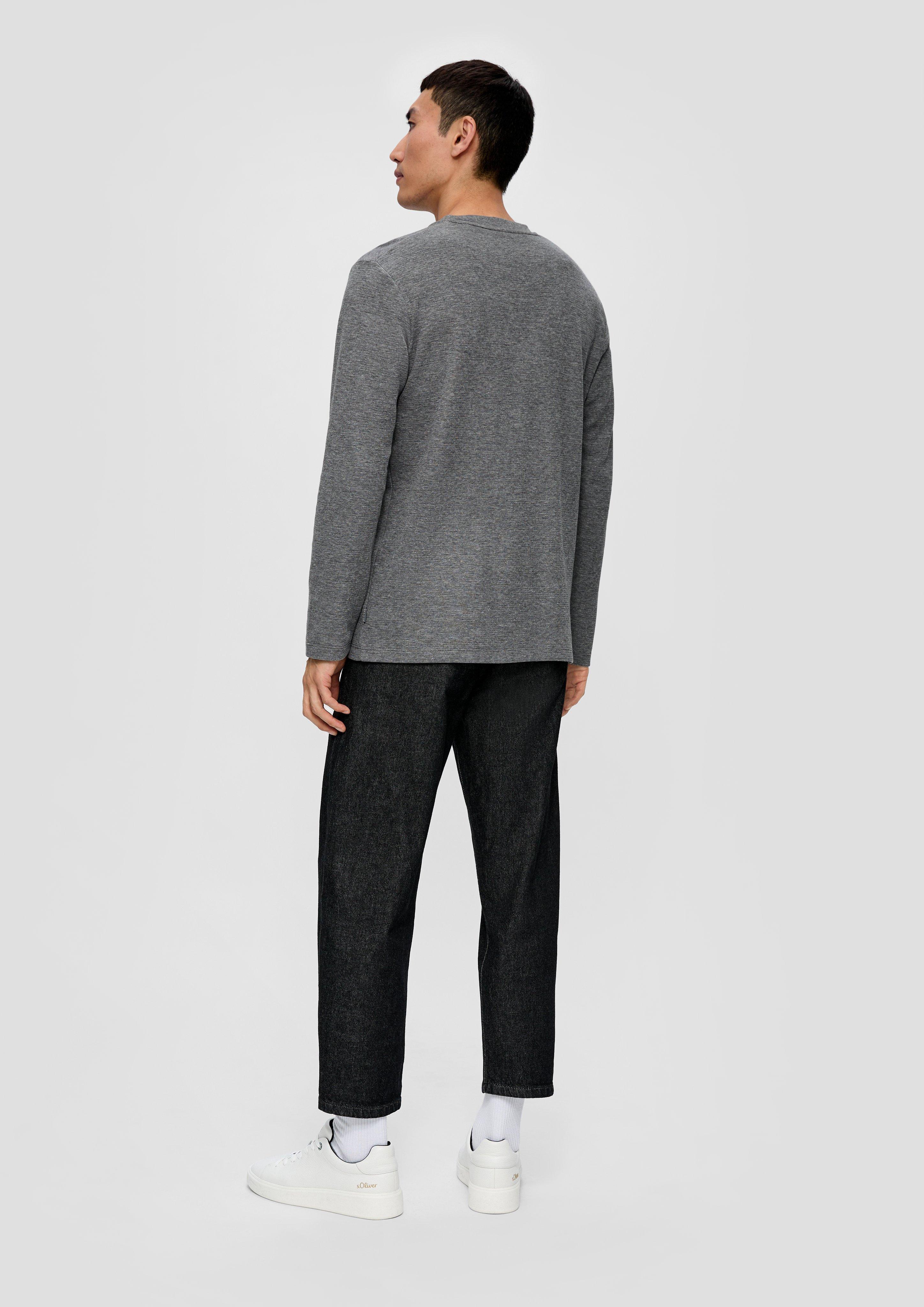 Longsleeve mit Crewneck  2135729-9730