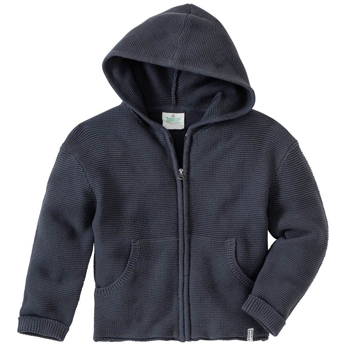 Jungen Strickjacke mit Kapuze