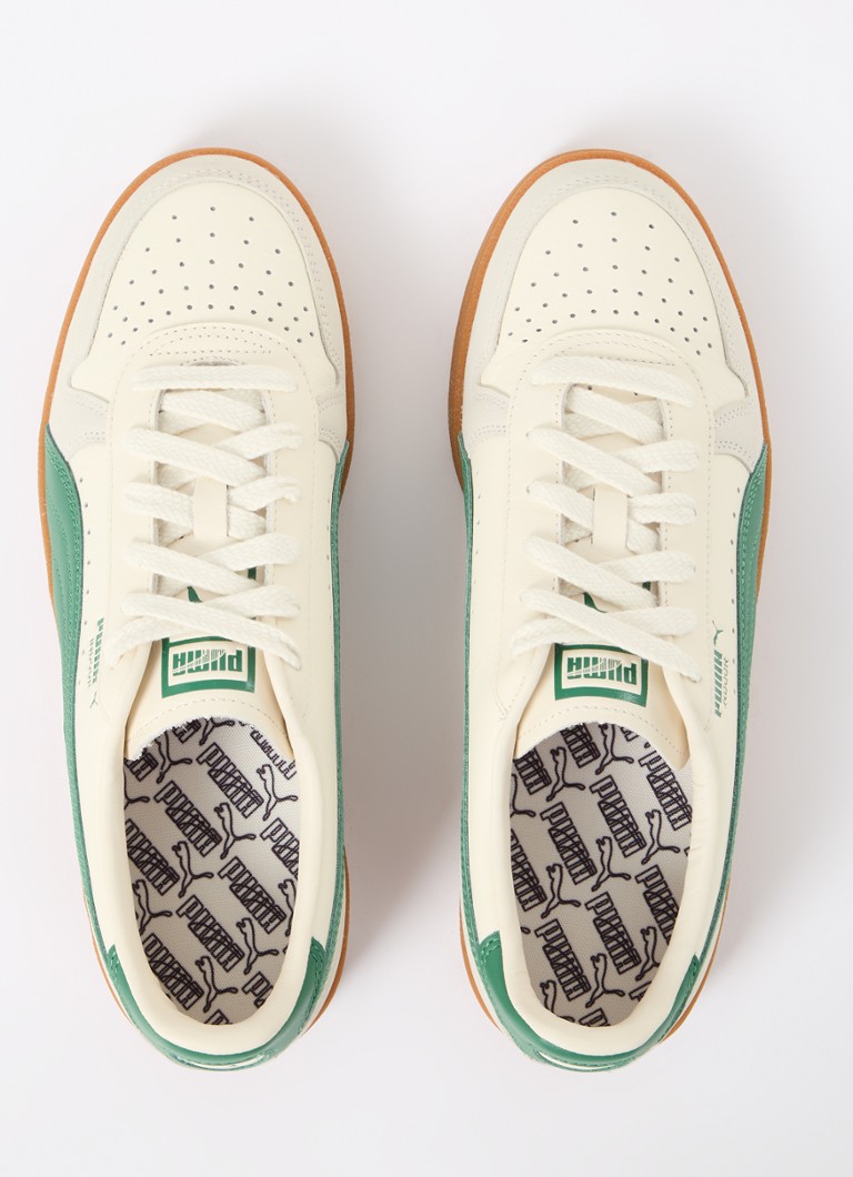 Skórzane buty sportowe Puma Indoor OG z detalami ze zamszu