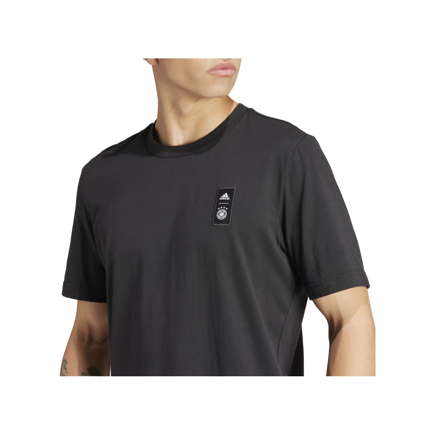 adidas DFB Deutschland DNA T-Shirt Schwarz
