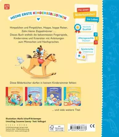 Meine ersten Fingerspiele und Kinderreime