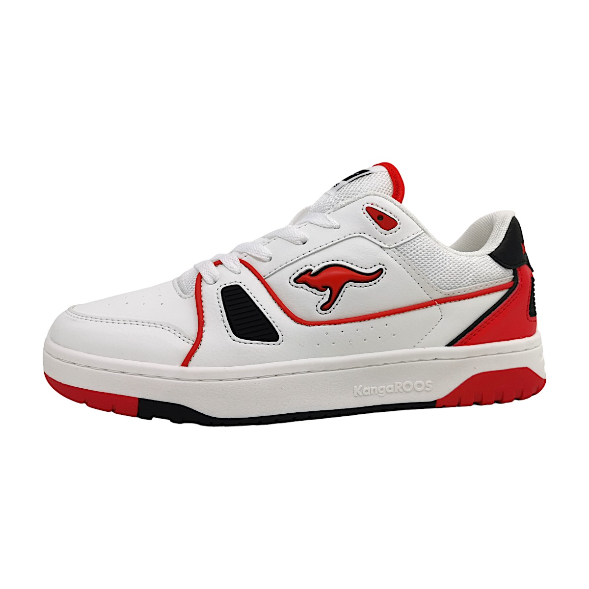 KangaRoos K-Draft Center 81156/0065 Weiß White/ Fiery Red