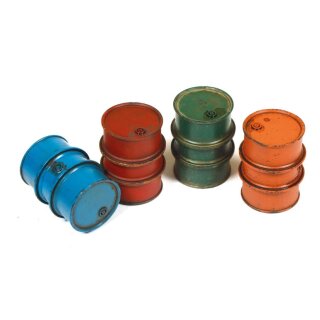 Vallejo Scenics - Civilian Fuel Drums (4)