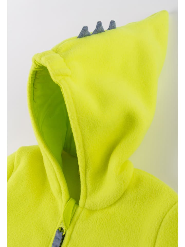 Sigikid Fleecejacke Sporty Dino in Neongelb günstig kaufen
