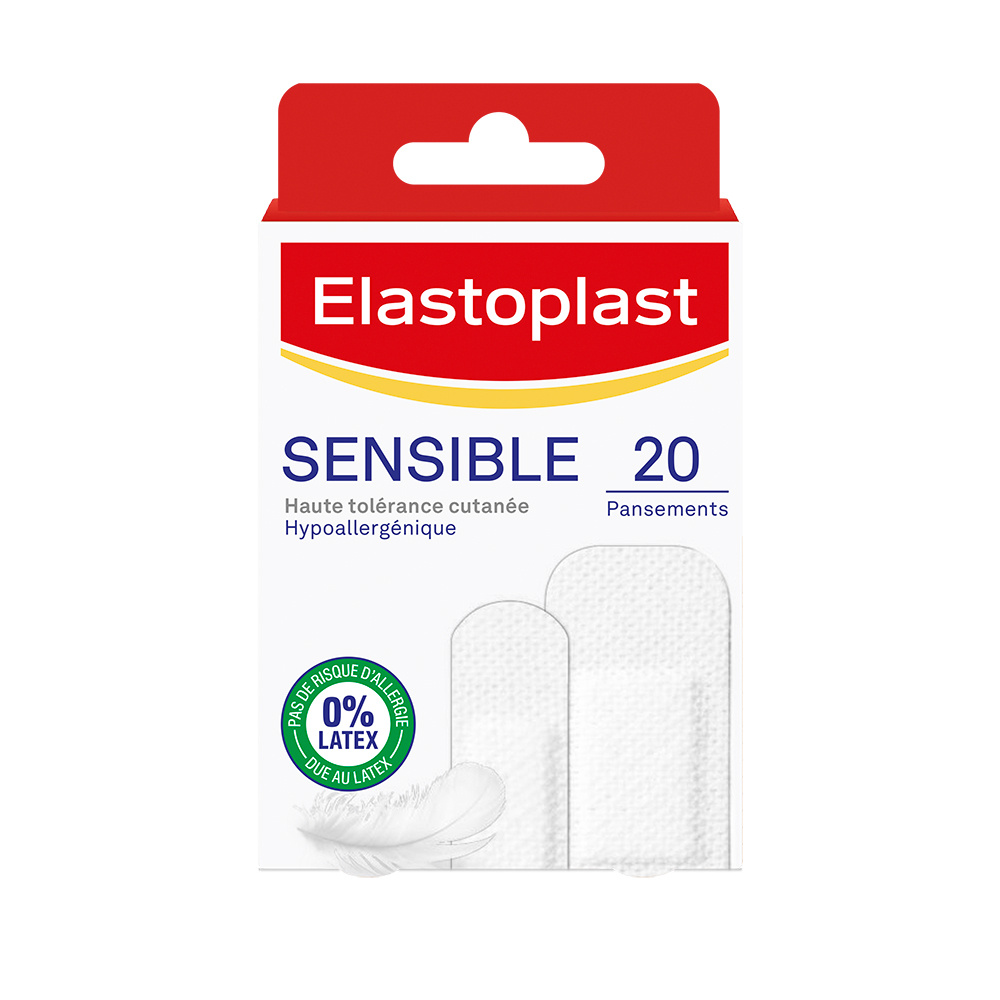 elastoplast Elastoplast Pansements Sensibles 20 pansements (teinte 1) Pansements
