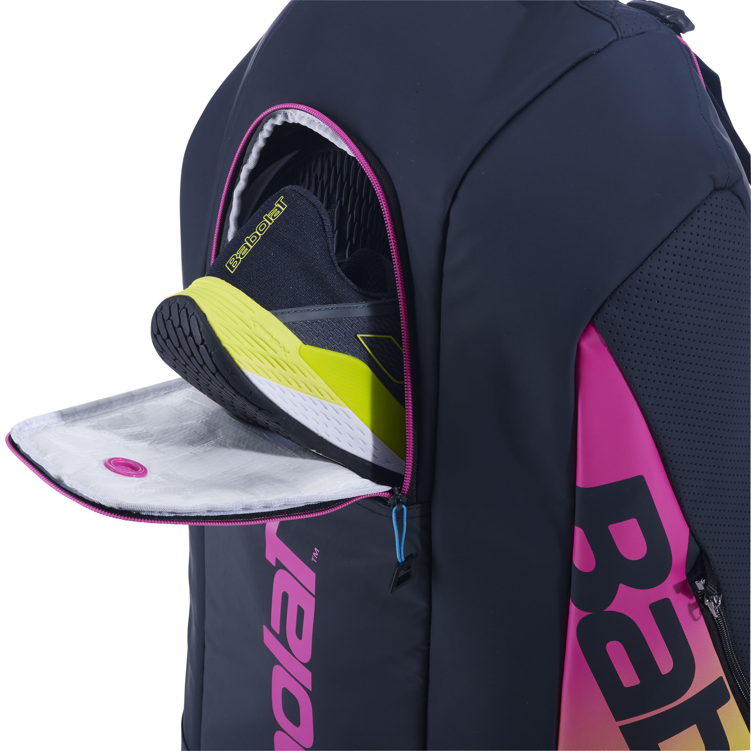 Rafael Nadal Pure Aero RH X6 Schlägertasche - Schwarz, Mehrfarbig