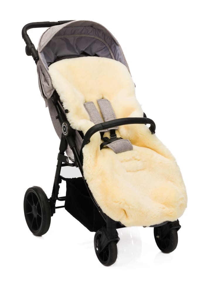 fillikid Echtfell-Winterfußsack Bernina Wool Exklusiv in Grau günstig kaufen onesize