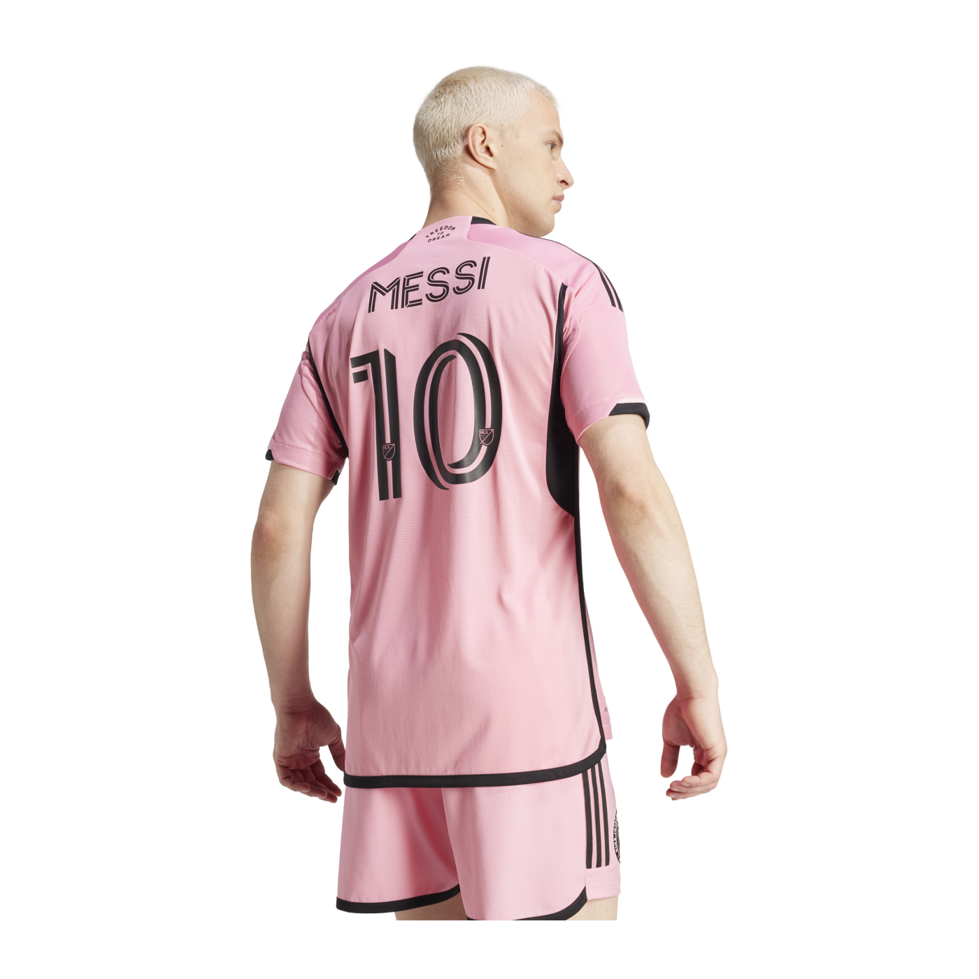 adidas Inter Miami CF Auth. Trikot Home 2024 Messi Pink