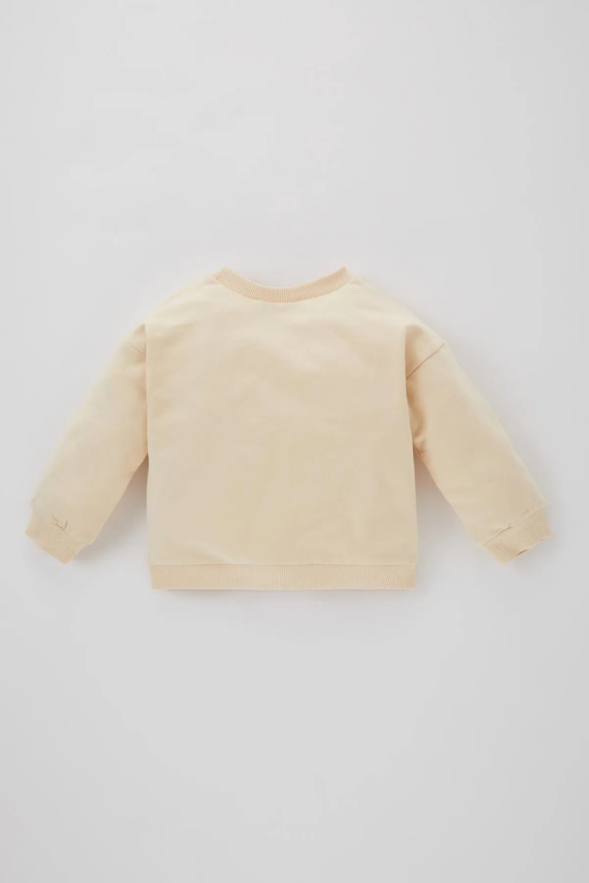 DeFacto  Weich gefüttertes Disney Mickey & Minnie Rundhals-Sweatshirt mit Weihnachtsmotiv für Baby-Mädchen