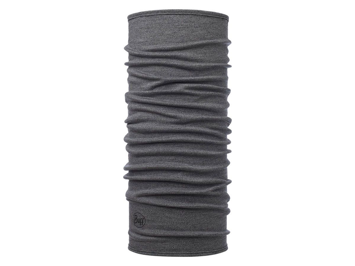Buff Merino Wool Light Grey Schal