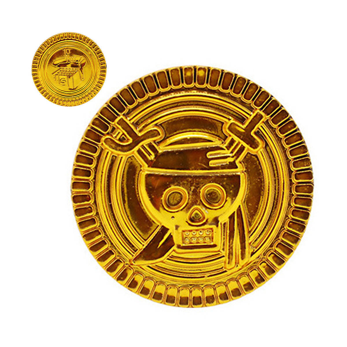 frler Goldmünzen, 1 Stück Piratenschatz Spielgeld Mitgebsel für Kinder