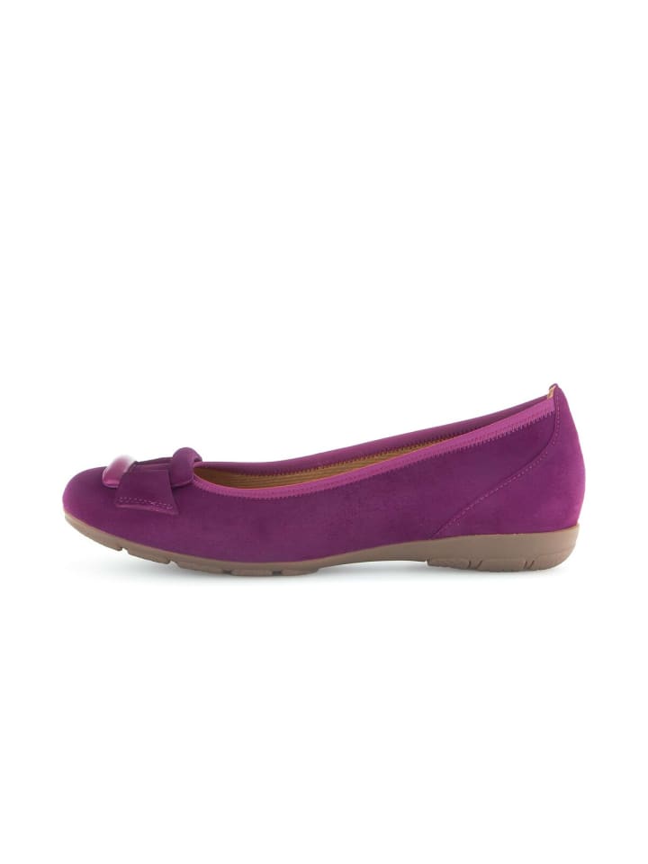 Gabor Fashion Sportliche Ballerinas in lila günstig kaufen