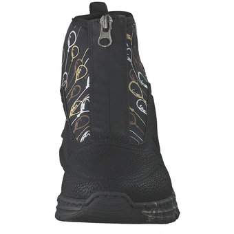 Rieker Sneaker Bootie in schwarz