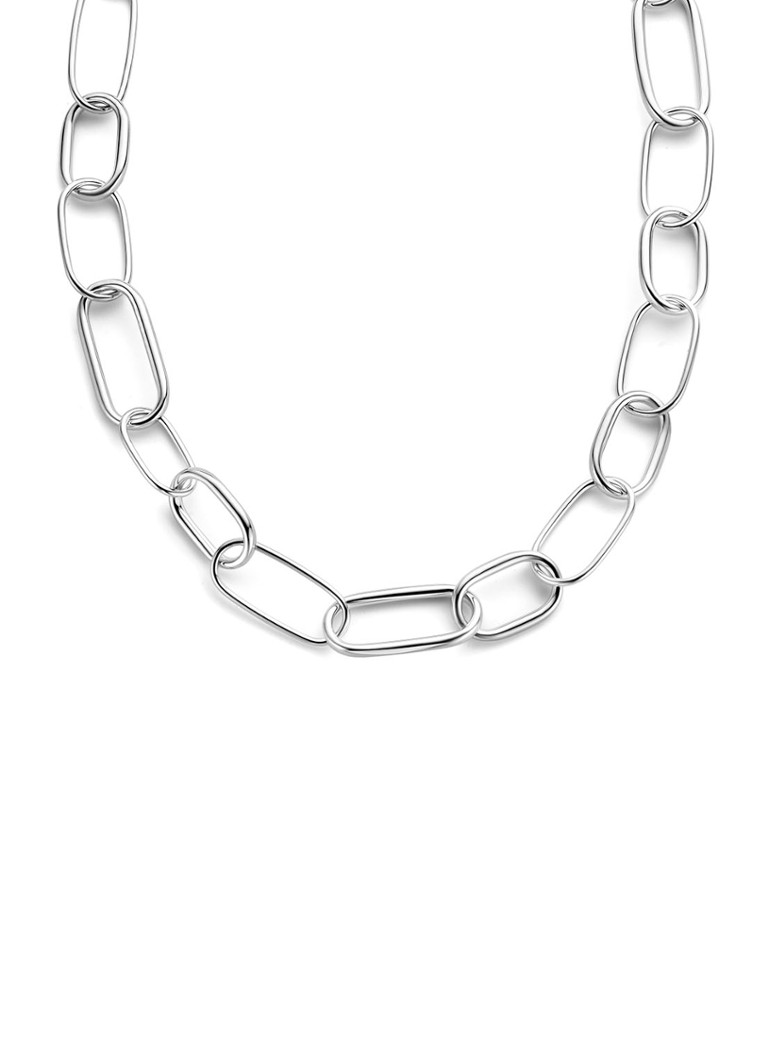 Casa Jewelry Oval Office necklace in silver