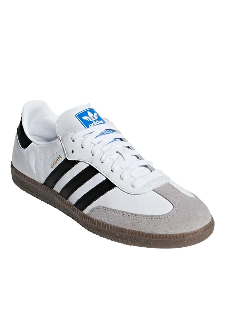 Sneakers Adidas Samba OG in pelle con dettagli in camoscio