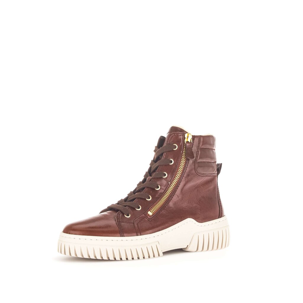 Gabor fashion Schnürstiefelette braun