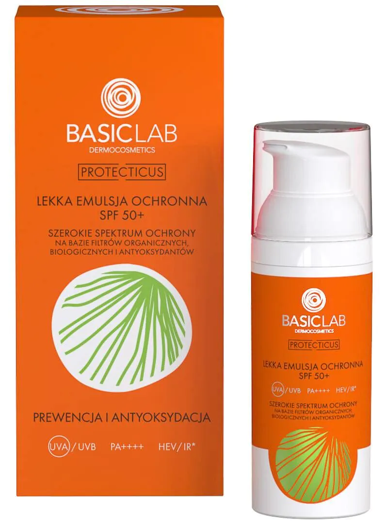 BasicLab Protecticus Лагана заштитна емулзија SPF50+