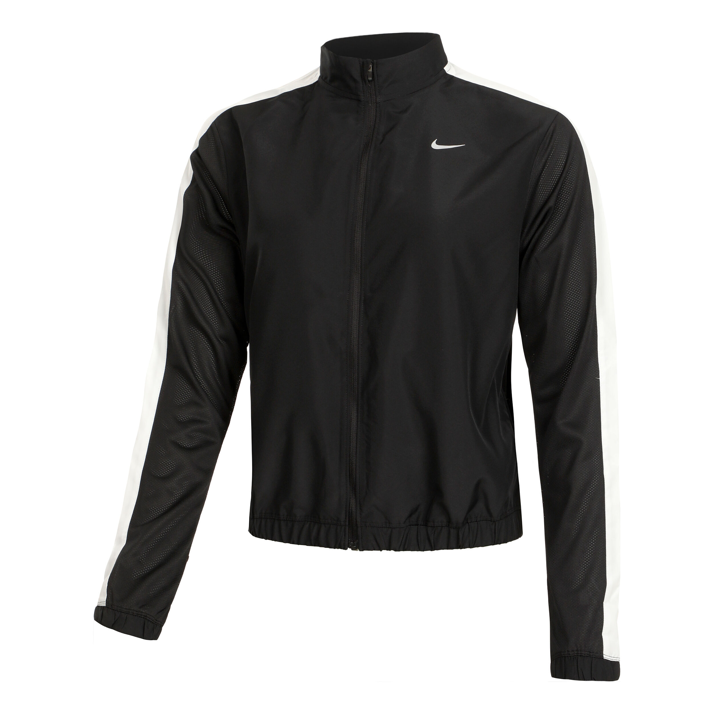 Swoosh Run Laufjacke Damen - Schwarz, Grau